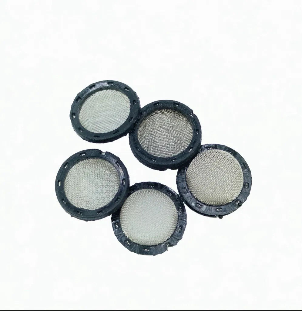 Stainless Steel Wire Mesh Filter Cover with Rubber Gasket and Screen