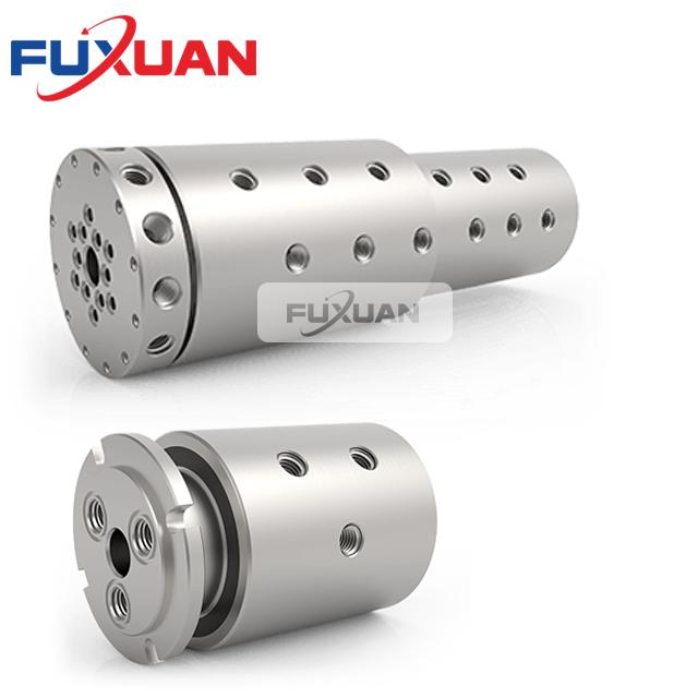 2 to 12 Way Swivel Joints Multichannel Multipath Air Pneumatic Rotary Joint