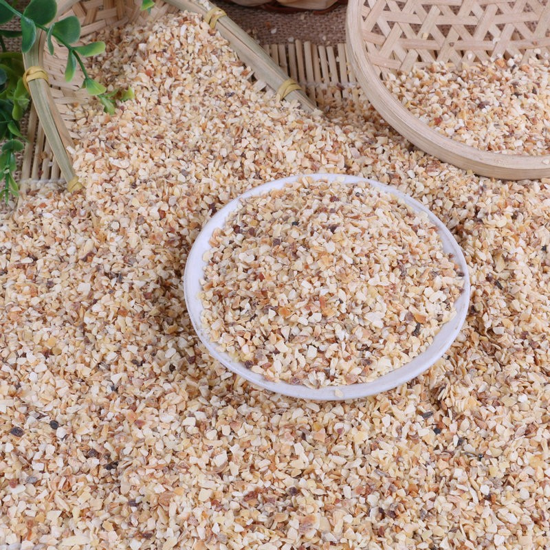 Chinesisches frischer Knoblauch aus Unternehmen, getrocknete Knoblauchgranulate, dehydriertes reinweißes Knoblauchpulver als Gewürz, anpassbar