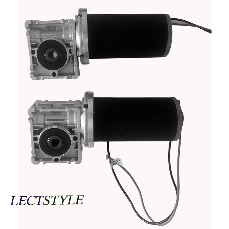 24V 63rpm 83W DC Worm Gear Motor for Patient Handling Equipment or Medical Equipment