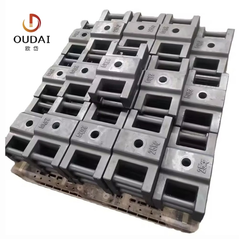 Customized 25kg Cast Iron Elevator Base for Industrial Facilities