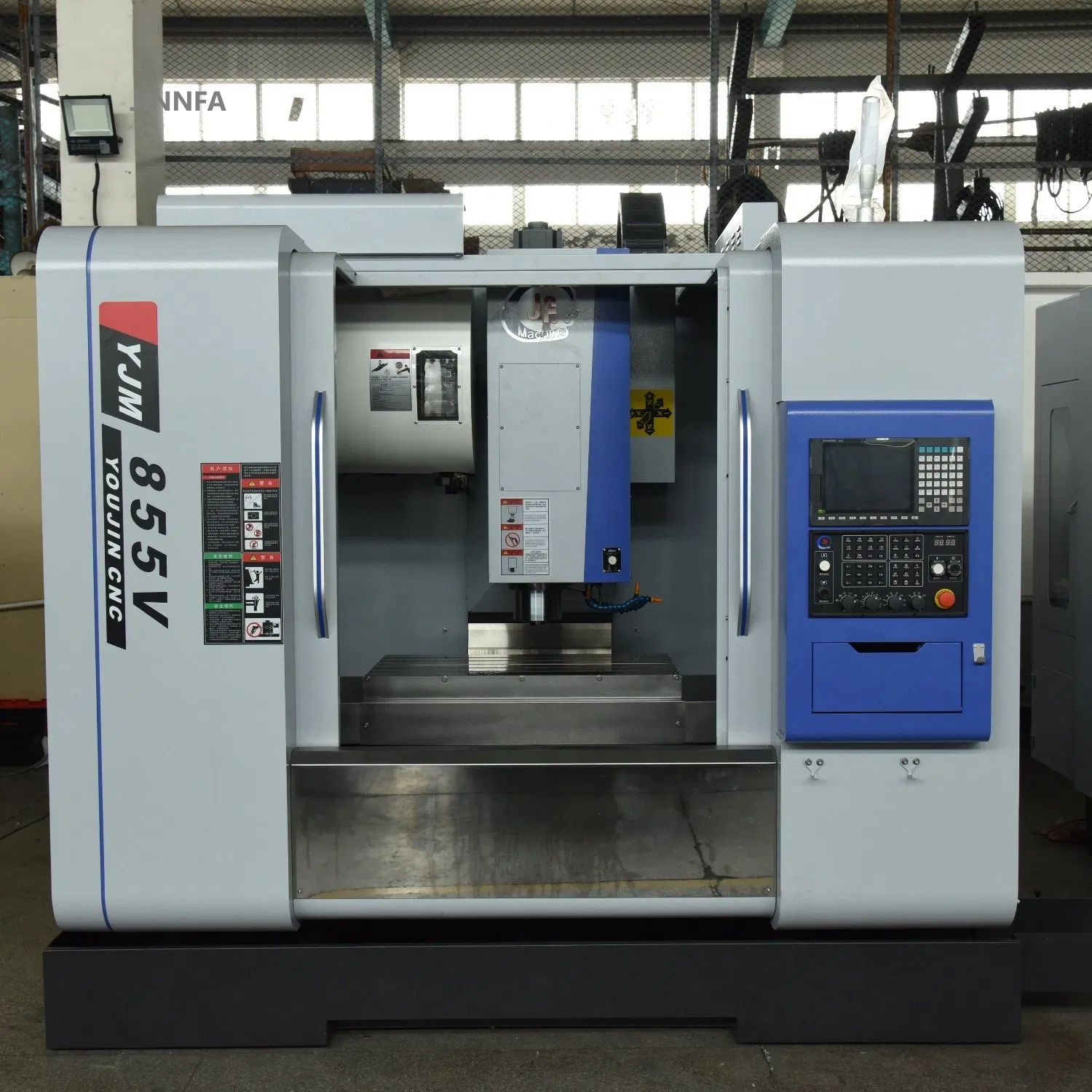 Fanuc/Stnyc Controller Yjm-855 8000rpm 3 Axis Metal Milling CNC Vertical Machining Centre