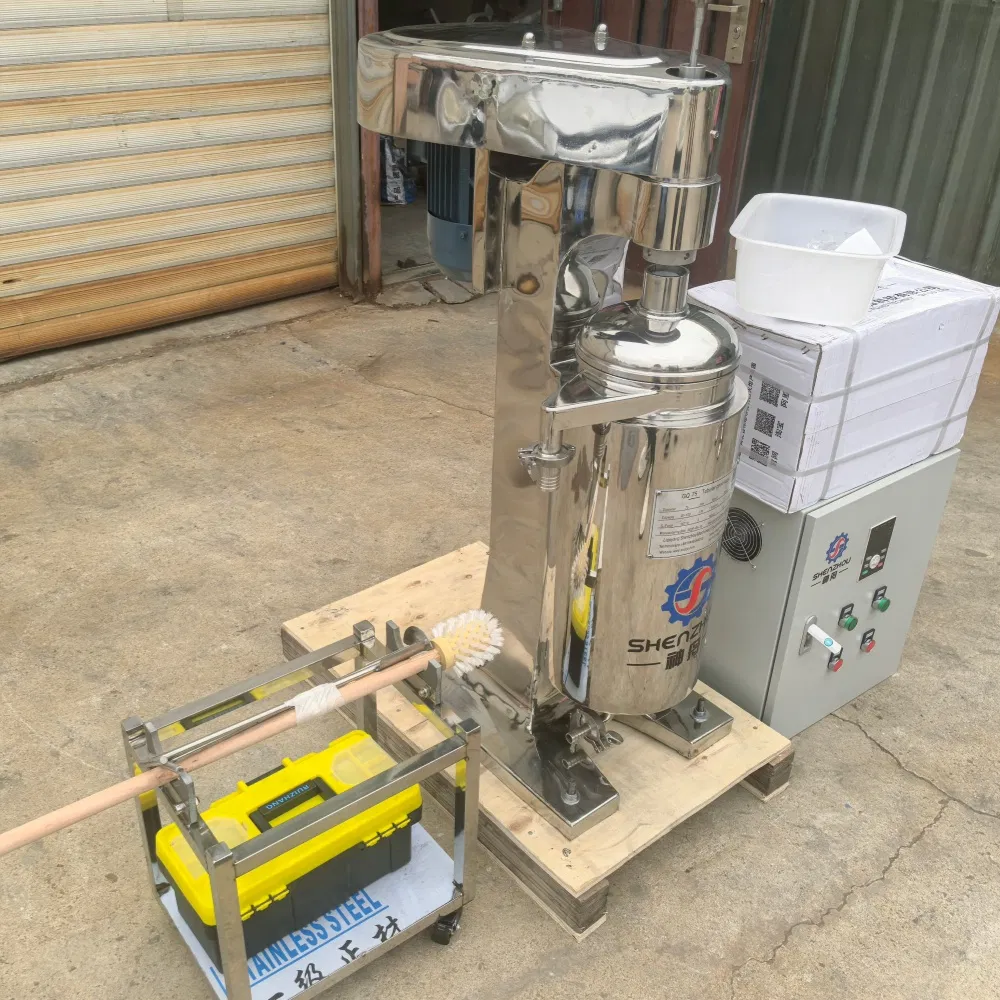 High Rotation Speed Palm Kernel Oil Purification Tubular Centrifuge
