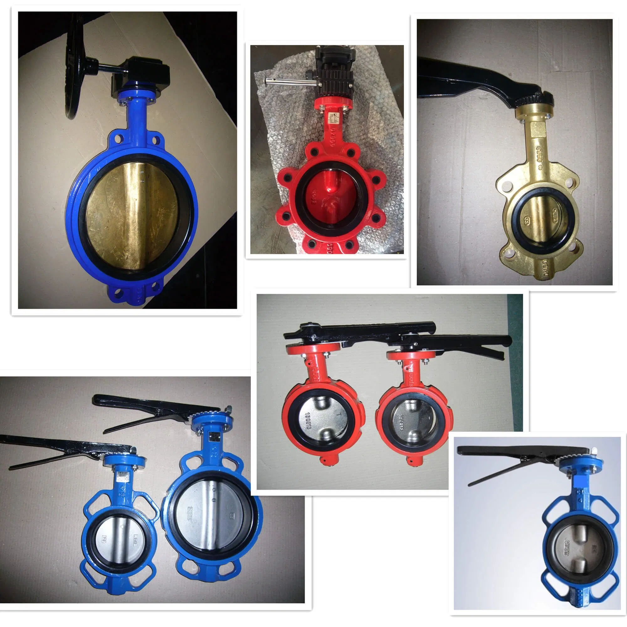 Heavy-Duty Cast Iron Manual U Type Butterfly Valve for Industrial Use