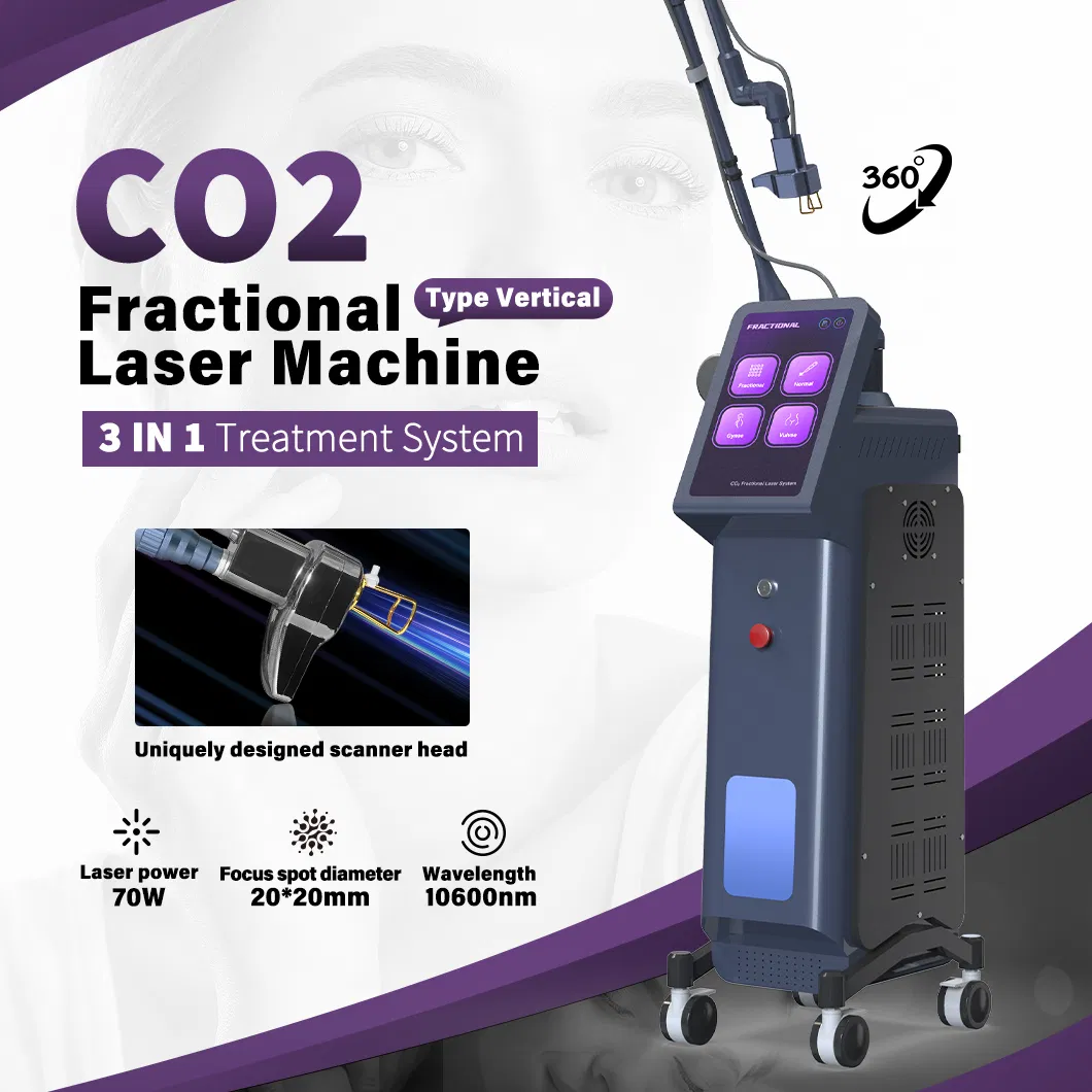 CE FDA Professional Pigment Removal and Vaginal Regeneration CO2 Fractional Laser Machine