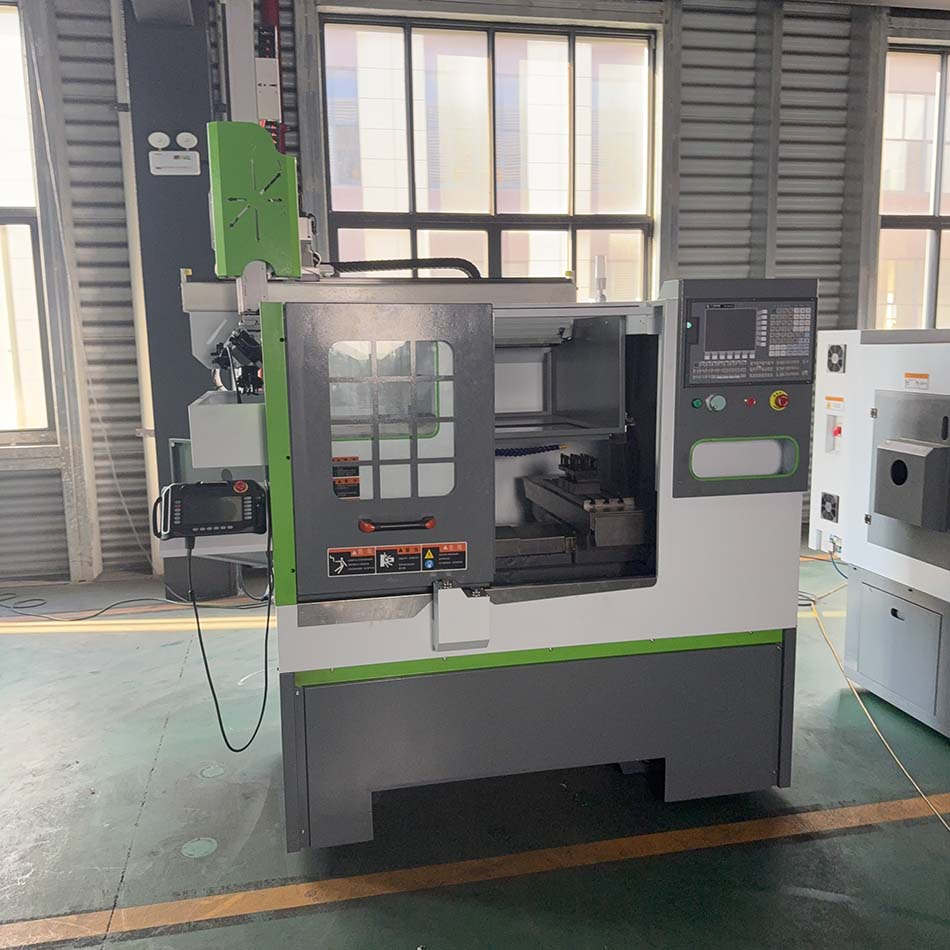 Multi-Functional Automatic High Rigidity 0640 Overall Flat Rail Truss Integrated CNC Lathe Milling Machine Tool