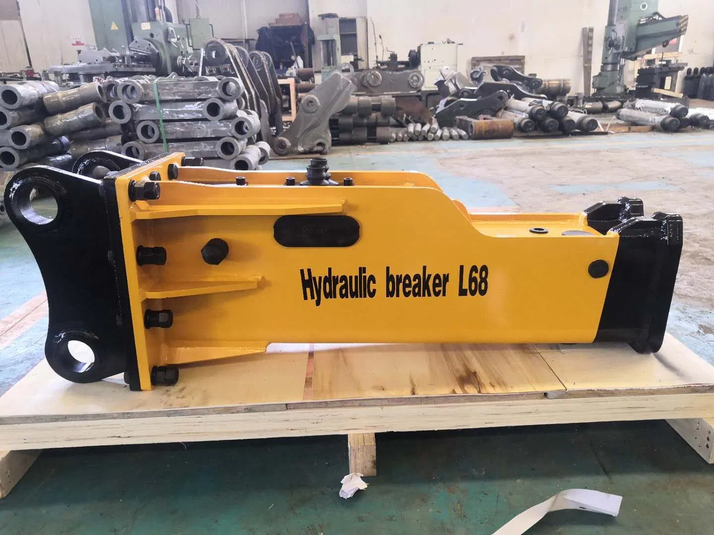 Martello idraulico, martello per roccia con certificato CE per escavatore Cx210