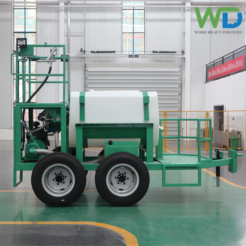 620 M2/Tank Polyethylene Material Hydroseeder