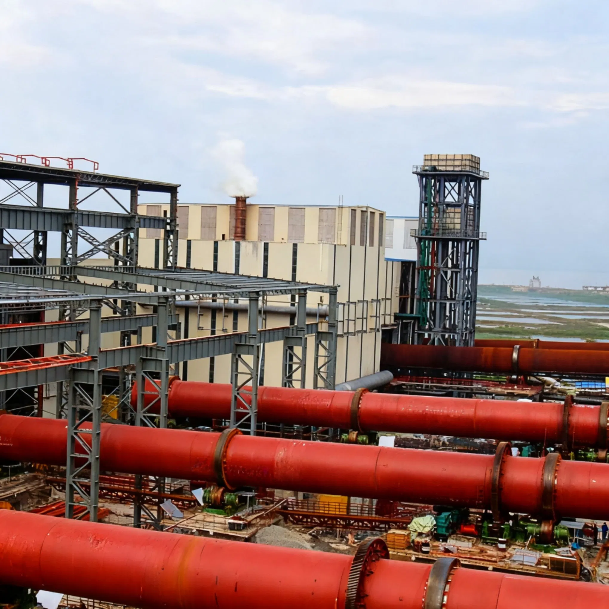 2.8/2.5*44m Dry-Process Rotary Kiln System