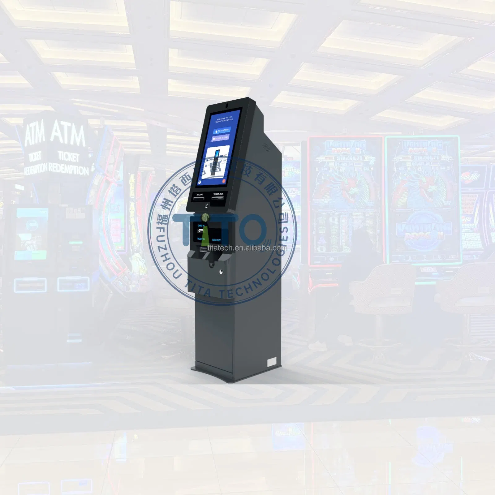 Pay Station Kiosk Betting Terminal Video Game Machine with Firelink Skill Game Board Arcade Board Coin Operated Game