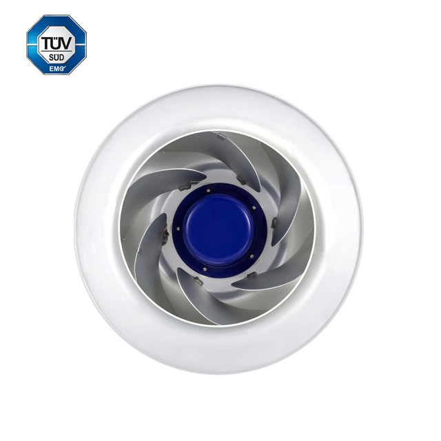 Blauberg IP55 Waterproof Backward Curved Exhaust Fan Aluminum Alloy OEM 280mm Diameter Radial Ventilator