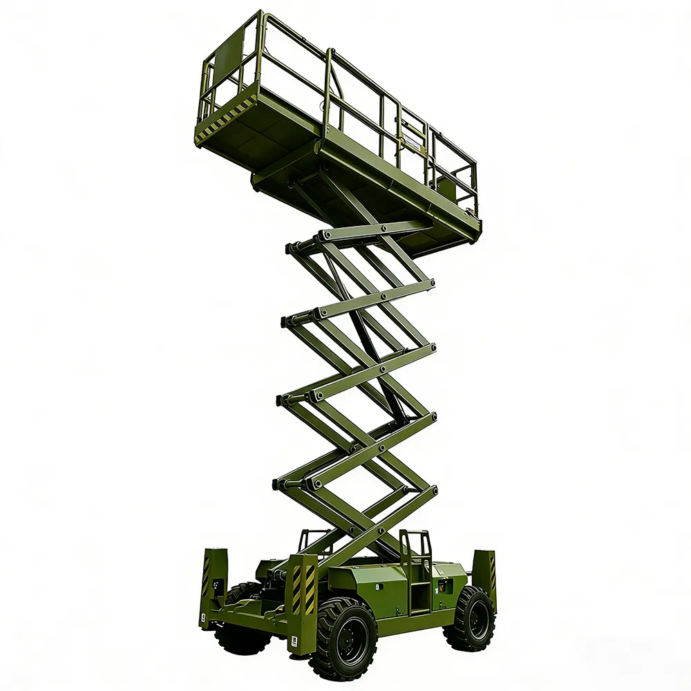 Crawler Lifting Height Hydraulic Scissor Lift Automatic Hydraulic Self Propelled Scissor Lift