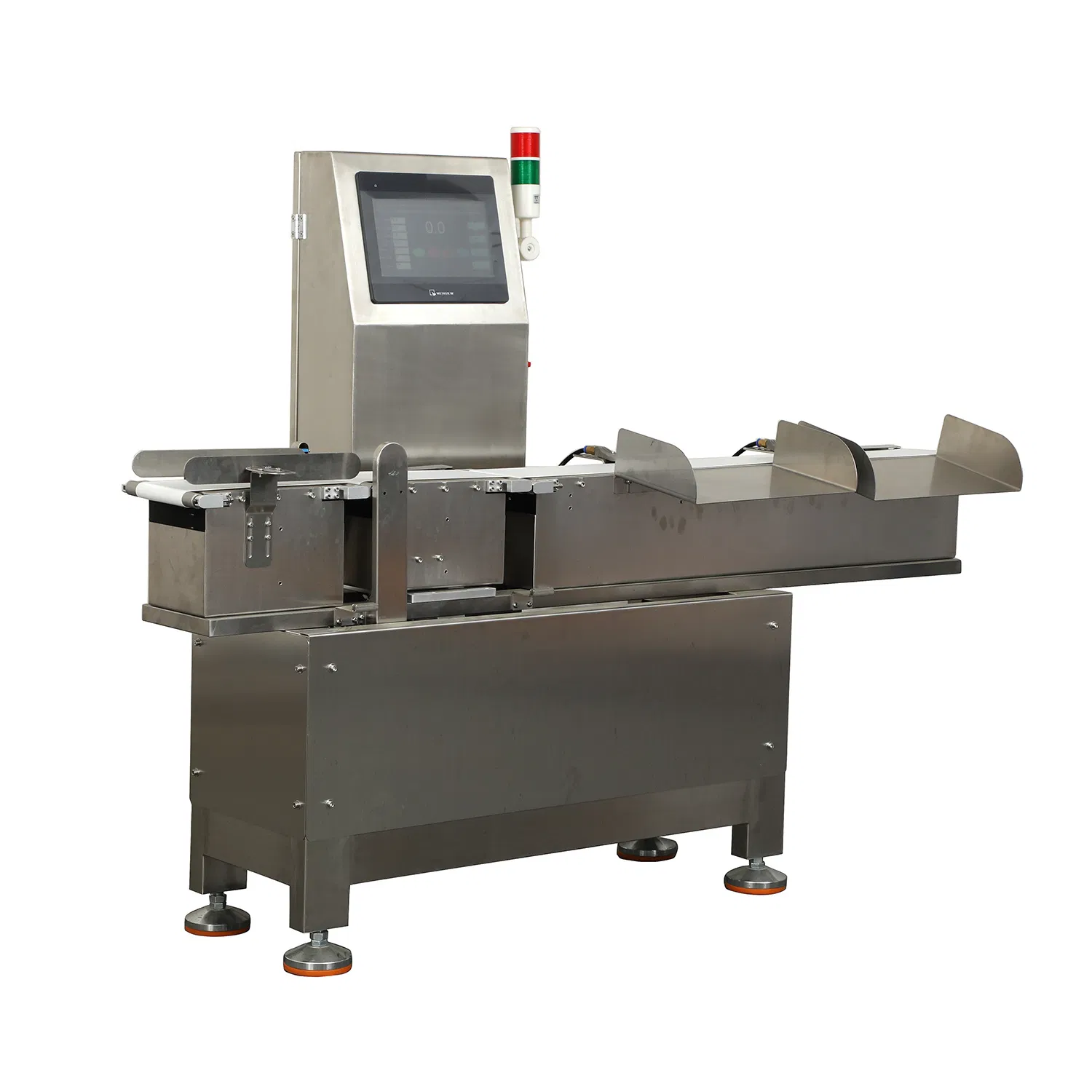 Juzheng Automatic Online High Precision Food Checkweigher with Double Rejectors
