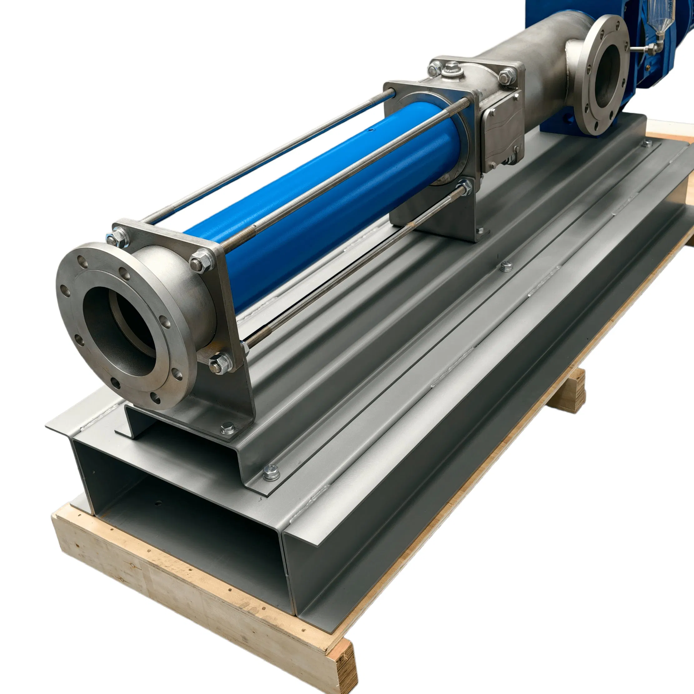 NG076-06L Standard Screw Pump with Side Inlet and Higher Baseplate