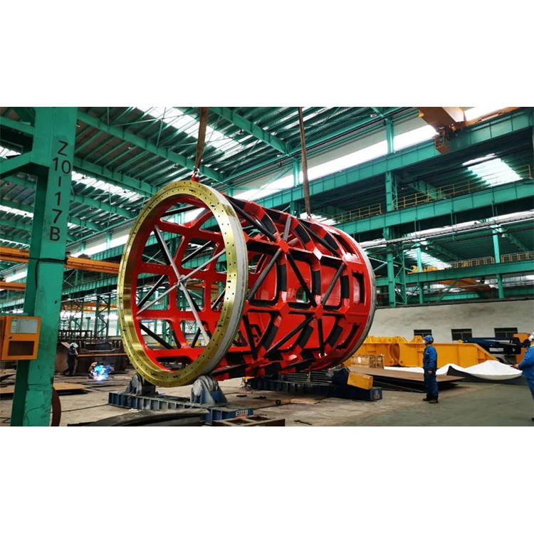 Heavy Duty Steel Ore Scrubber Washing Equipment Fabrication