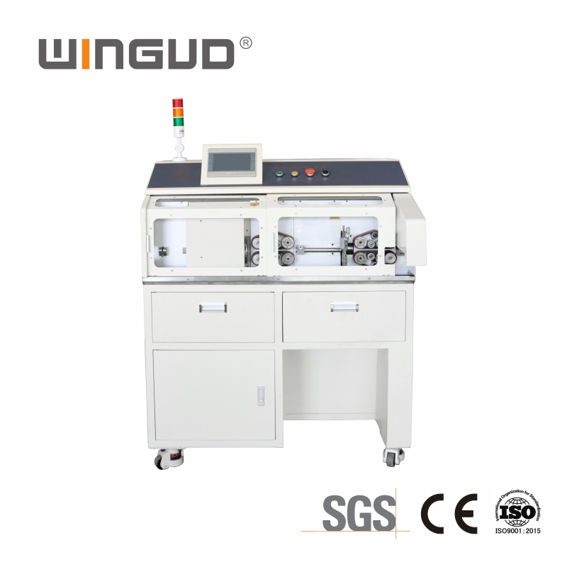 Rotary Cable Cutting and Stripping Machine with High Productivity