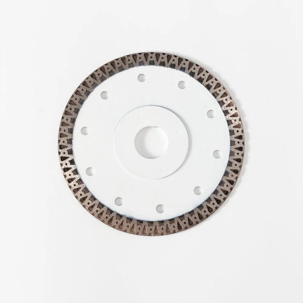 Turbo Diamond Saw Blade Cutting Disc with Flange for Tiles Ceramic Porcelain