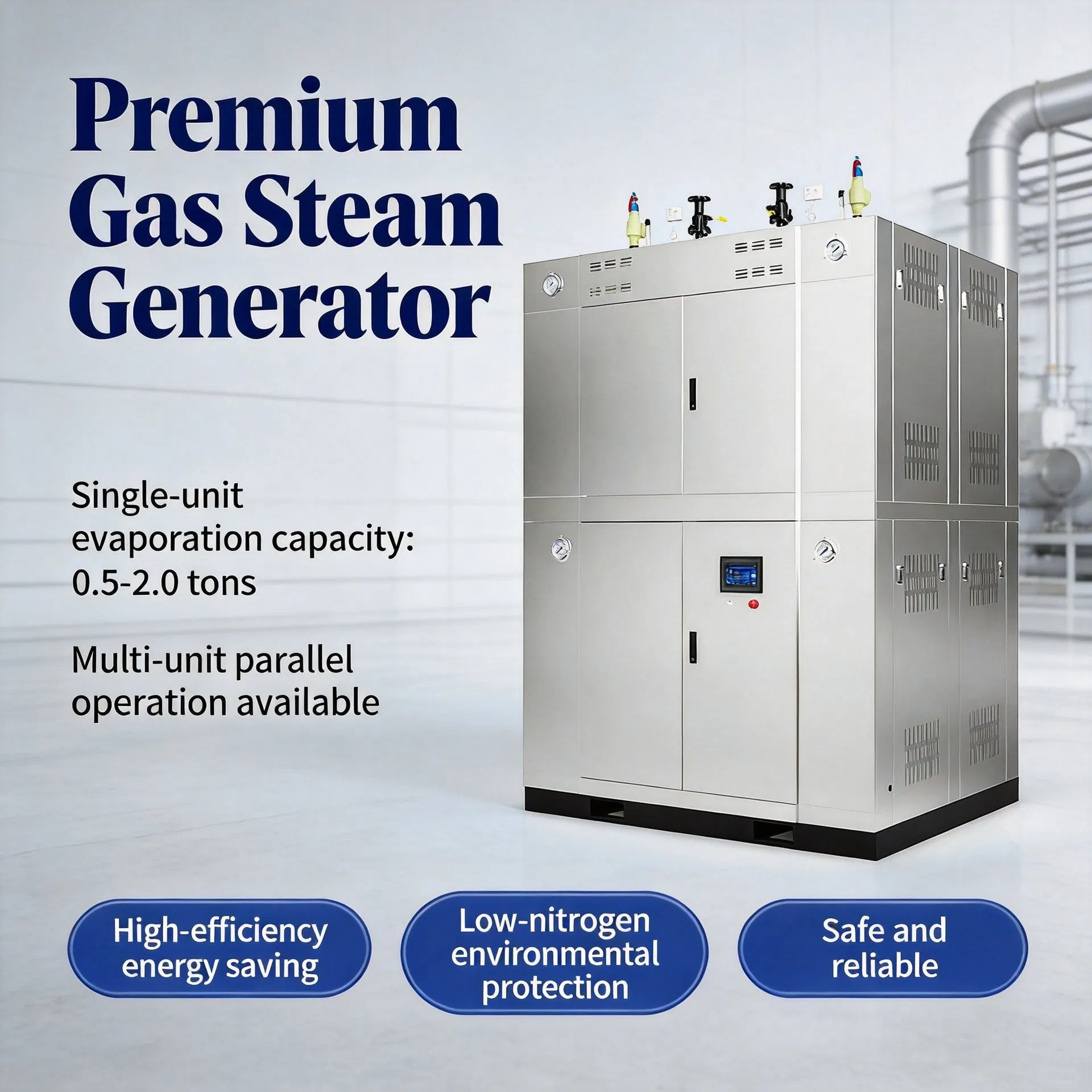 Efficient Industrial Steam Generator for Reliable Performance and Durability