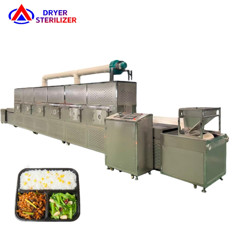 Rice Dryer Machine Commercial Microwave Oven Reheating Equipment Sterilizer for Lunch Box