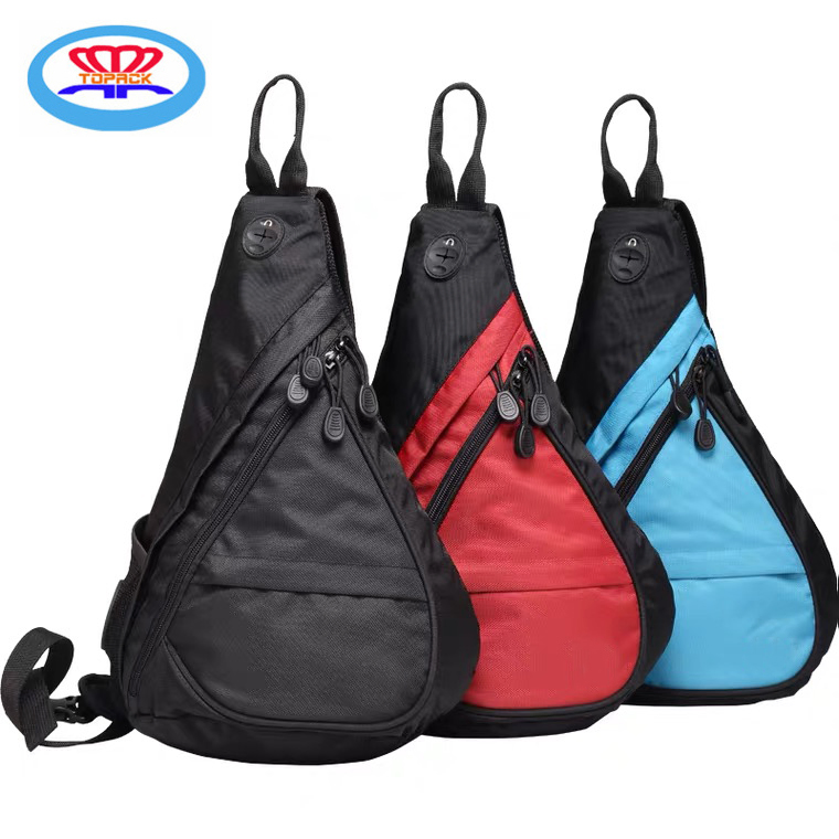 Custom Single Shoulder Messenger Bag Waterproof Travel Sports Backpack Chest Sling Bag for Women Men Cross Body