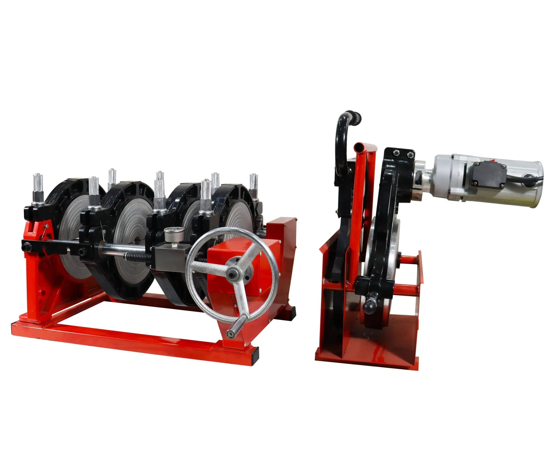 63mm-200mm PE/PVC/HDPE/PP Pipe Manual Butt Fusion Welding Machine
