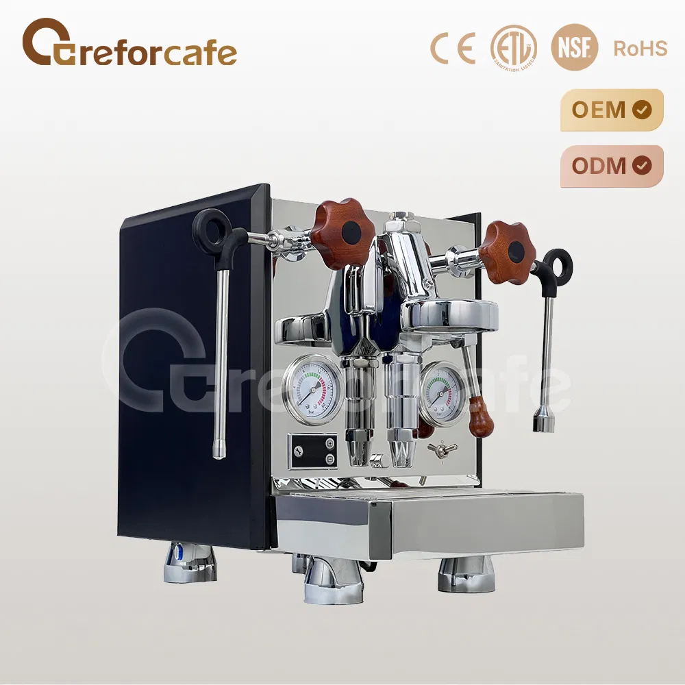 Italia 15bar Macchina per caffè espresso Rocket semiautomatica professionale commerciale in acciaio inossidabile E61