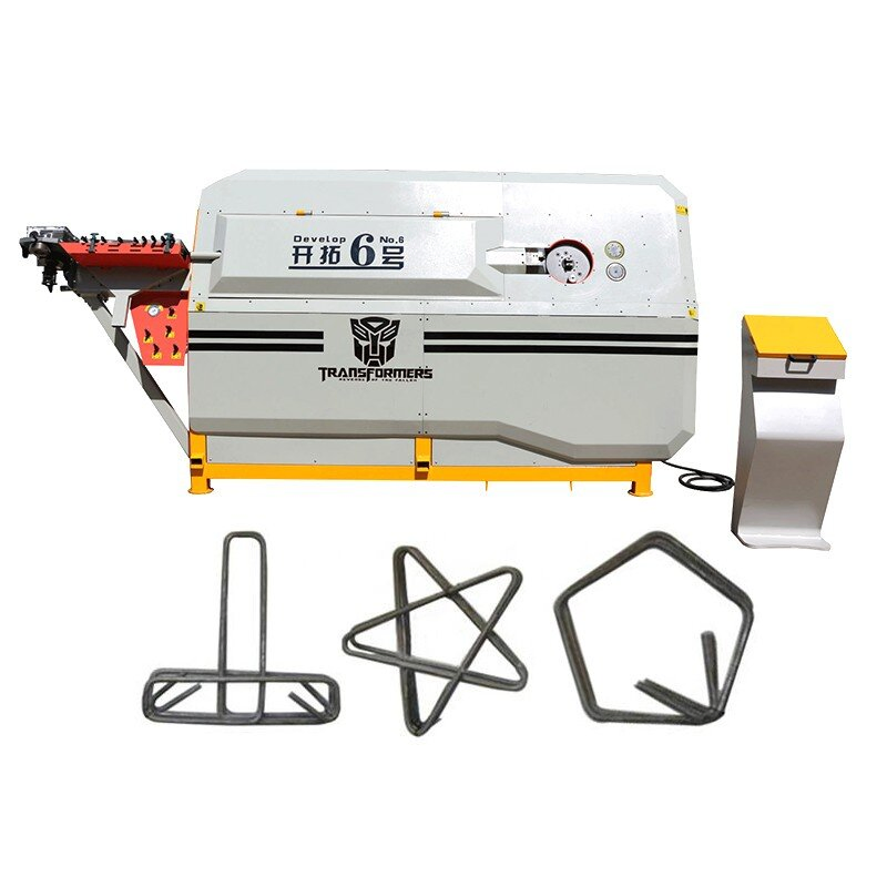 Automatische CNC-Rundstahl-Biegemaschine Betonstahl-Biegemaschine Stahlstab-Bieger Bügel-Biegemaschine