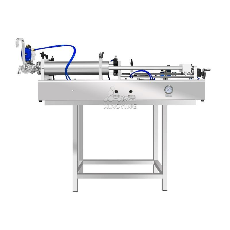 Halbautomatische Kolben-Abfüllmaschine für Körperwaschlotion, Creme, Lotion, Bohnenpaste und Tomatenpaste