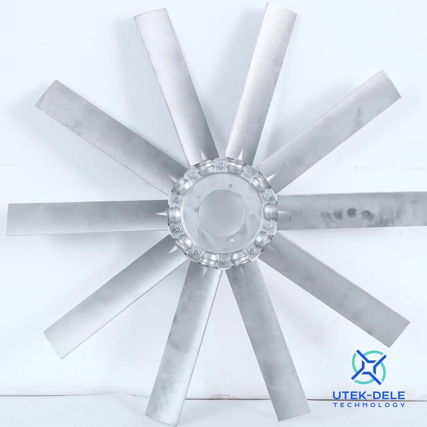 Pag Alu Axial Cooling Fan Impeller with 8 Blades for Compressors