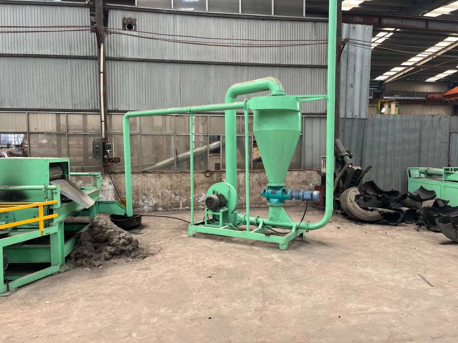 Multi-Purpose Automatic Tire Recycling Machine