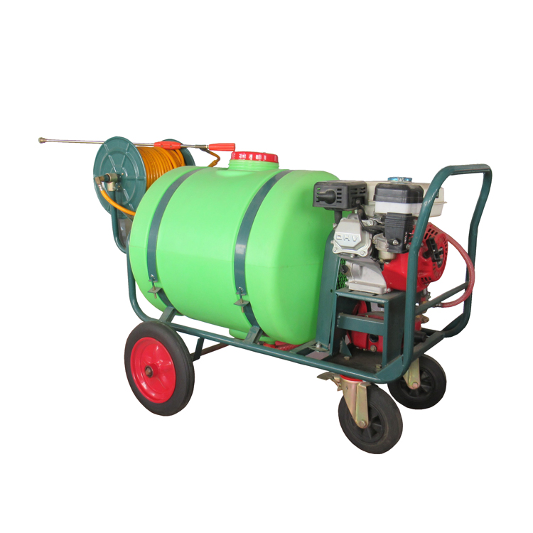 160L Agricultural Hand Push Gasoline Engine Tank Sprayer