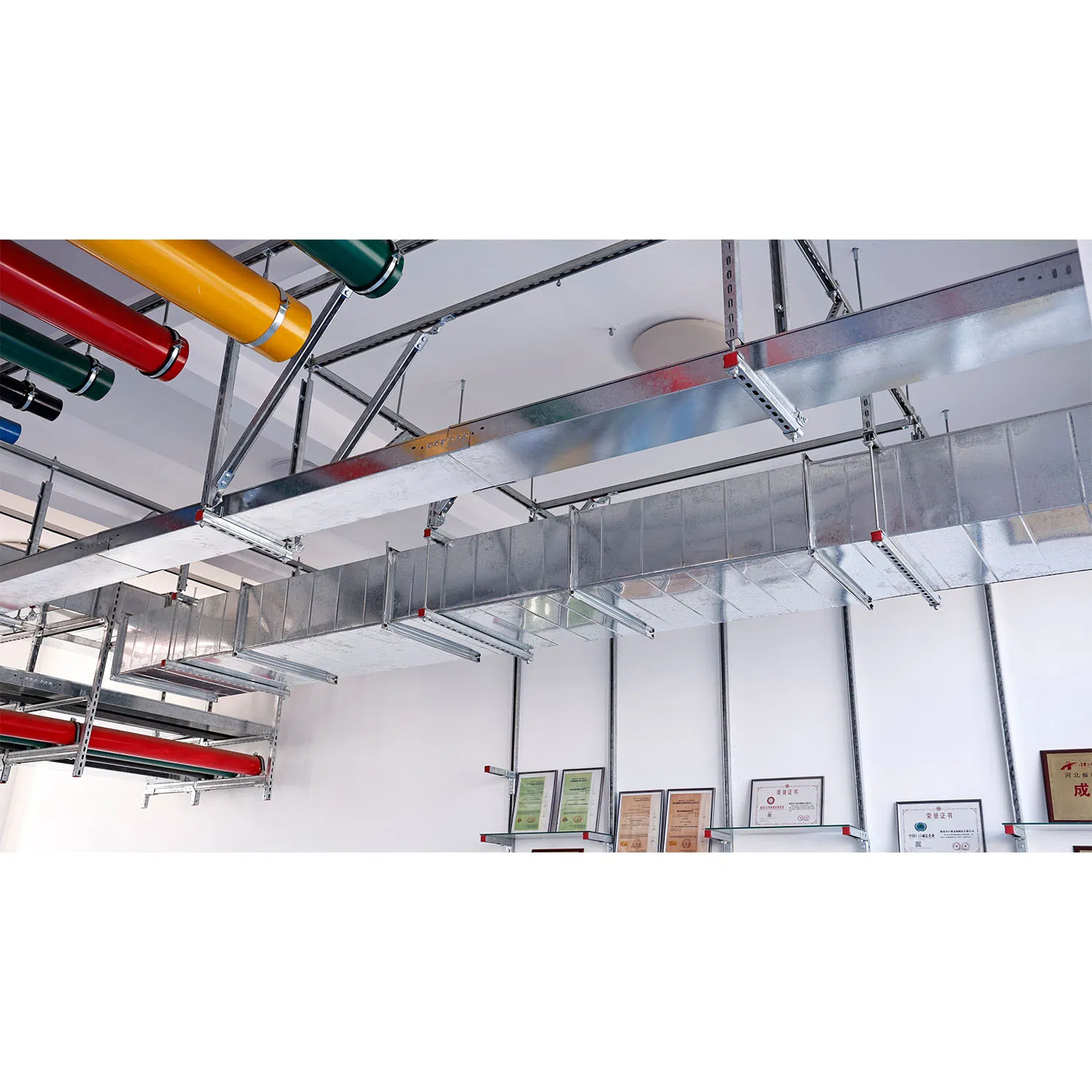 Corrosion-Resistant Seismic Bracing for Seismic Support Construction