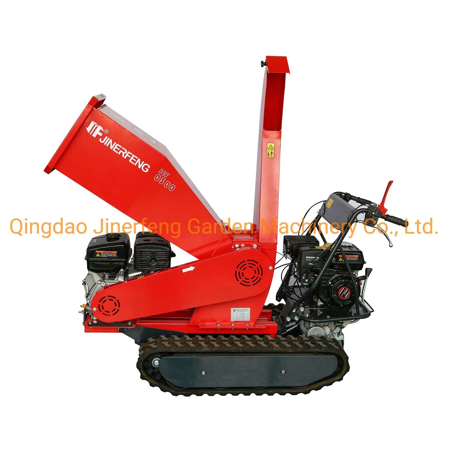 Diesel Powered Drum Wood Chipper