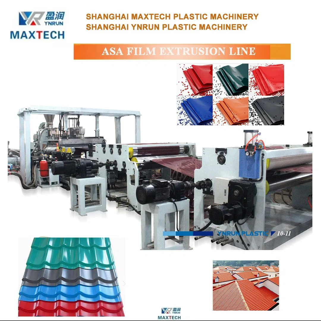 ASA Film Extrusion Line ASA Film Extruder Machine Production Line