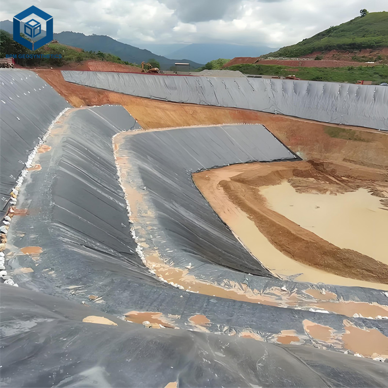 1.5mm High Density Polyethylene HDPE Geomembrane Liner for Biogas Digester Project