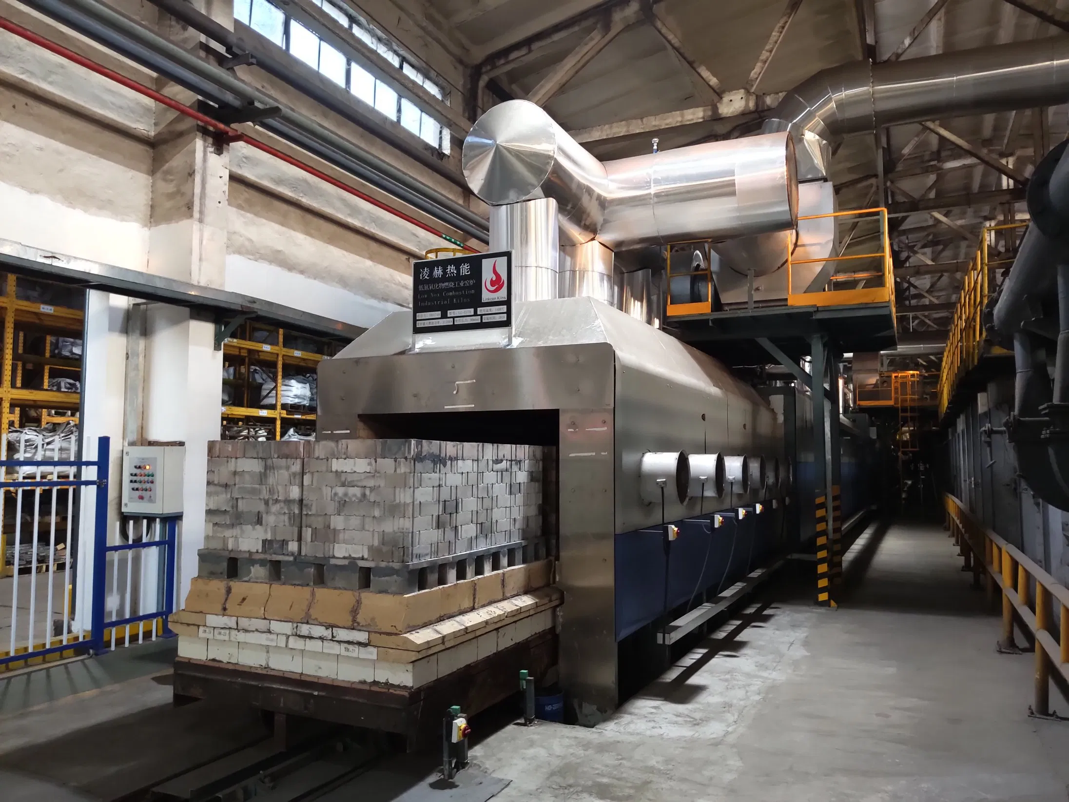 Energy-Saving Tunnel Kiln with Advanced Heat Recovery System and Burner