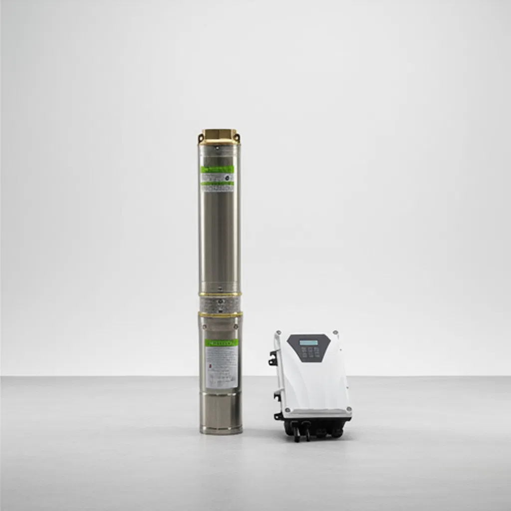 4DSD16-60-110-1100 Stainless Steel Borehole Pump, Powerful Motor Stable Deep Well Water Pump