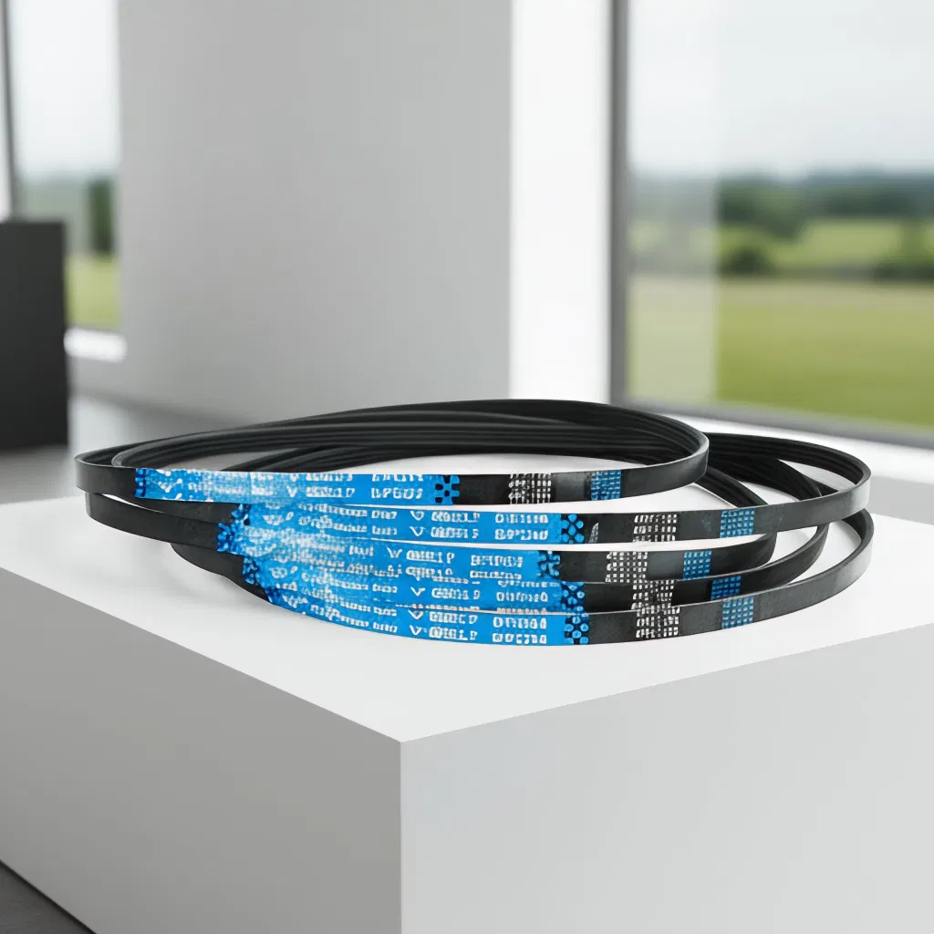 Cinghia di trasmissione in gomma multi-rib standard metrica Kingpower Pk Belt 6pk2450 per trasmissione di potenza automobilistica
