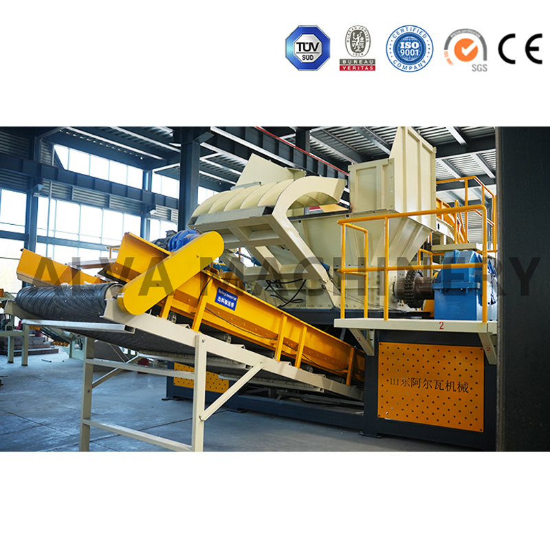 Double Shaft Shredder for Scrap Metal Crushing