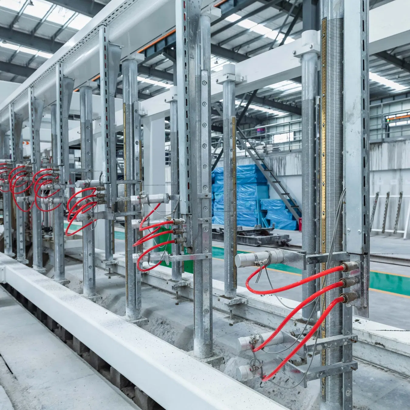 4,8*1,2m Vollautomatische AAC-Blocklinien-Fabrikausrüstung