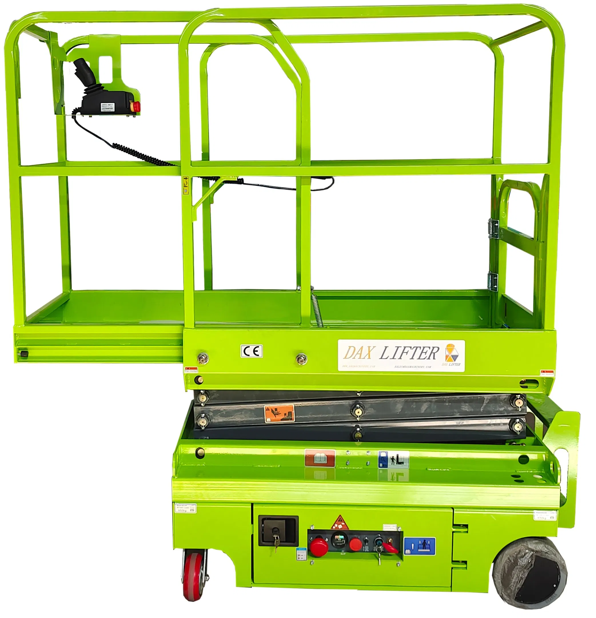 3.9m 240kg Load Full Electric Mini Self Propelled Scissor Lift
