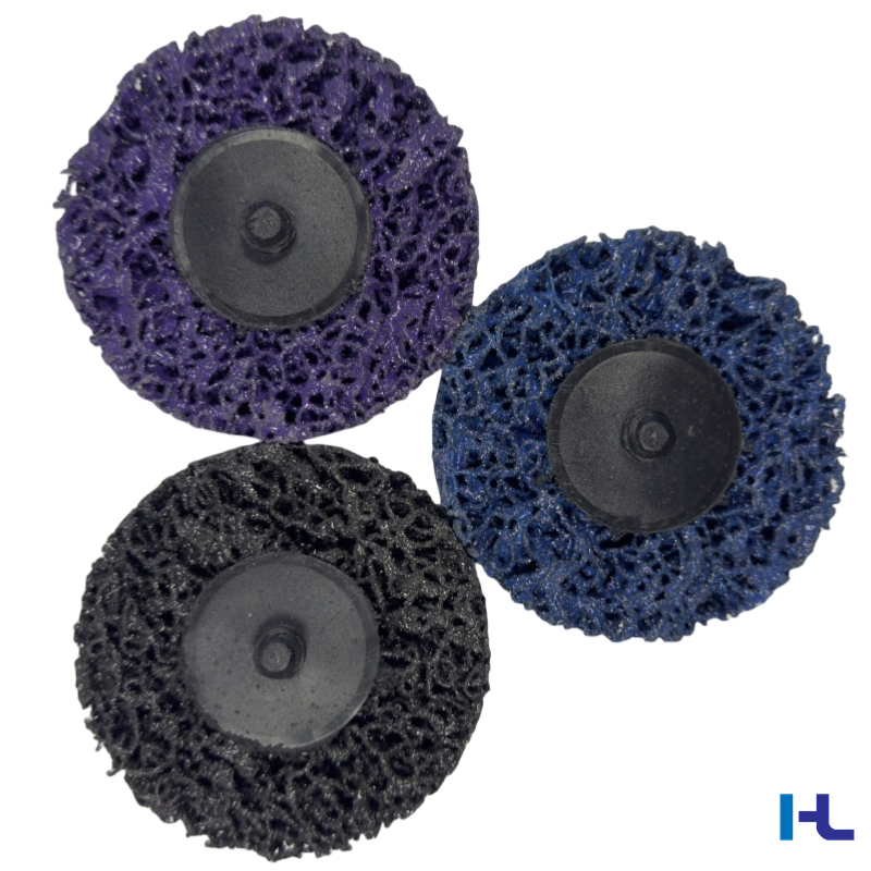 2" 3" Blue Purple Black Yellow Quick Change Clean and Strip Discs for Metal Surface Preparation Sanding and Cleaning