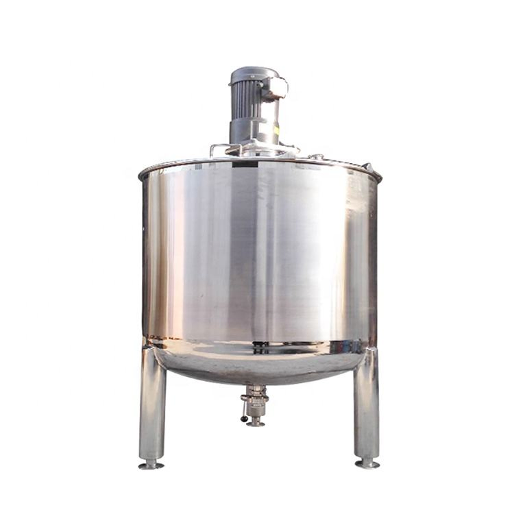 Edelstahl-Hygiene-Flüssigkeitsmischbehälter mit Rührwerk Saft Öle Milch Industrie-Mixer Mischtank Lebensmittel