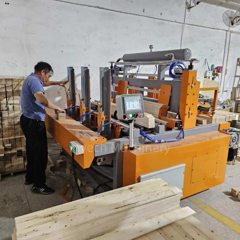 High Efficiency Wood Pallet Nailing Machine