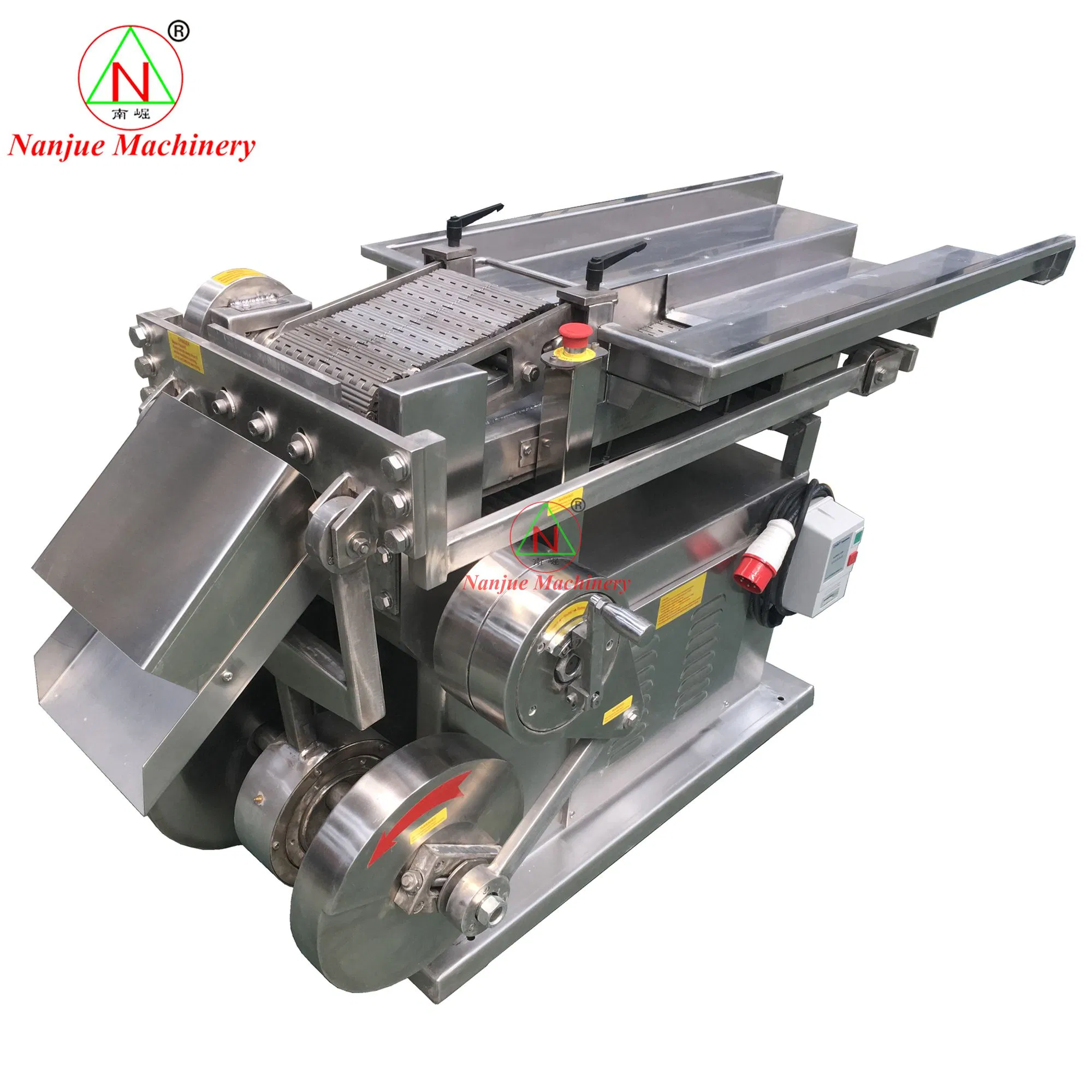 Stainless Steel Licorice Cutting Machine Licorice Slicing Machinery