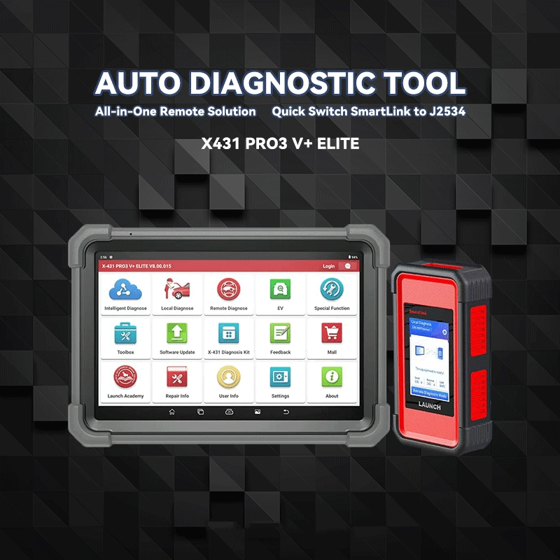 Fortgeschrittenes Auto-Diagnosegerät/Auto-Scanner für Pkw mit 10,1-Zoll-Bildschirm