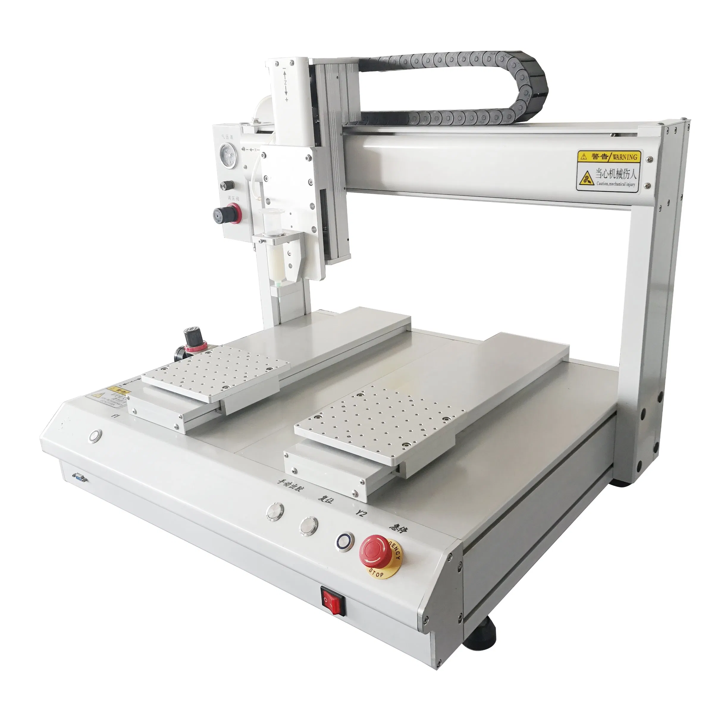 Three-Axis Automatic High-Precision Hot Melt Gluing Machine for Cardboard Box Coating and Dispensing