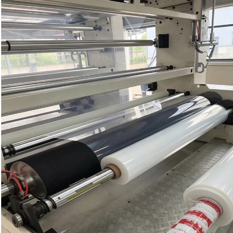 High Precision Multilayer Plastic Blown Film Production Line PP Film Blowing Extruder for Food Packaging Film
