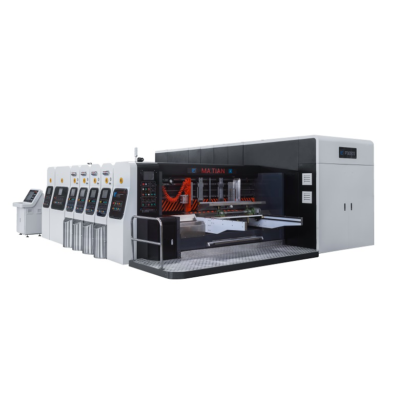 Flexo Printer Slotter and Die-Cutter Machinery for Corrugated Cardboard
