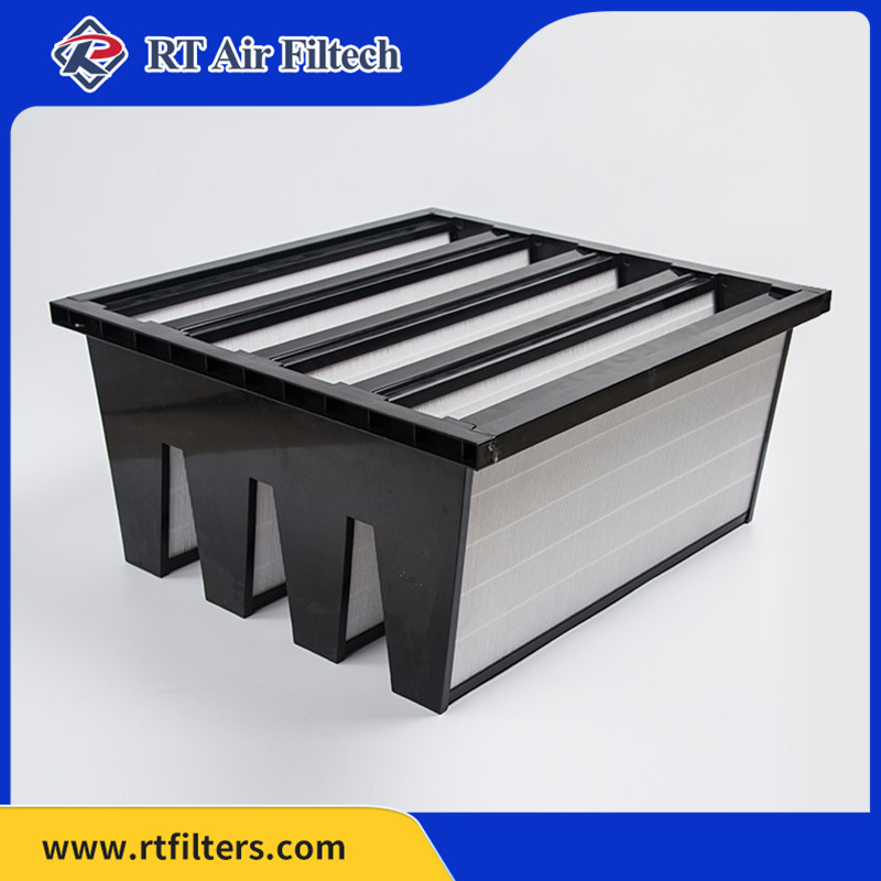 V Bank HEPA Clean Room Air Filter